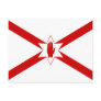 Saint Patrick'S For Northern Ireland flag Postcard