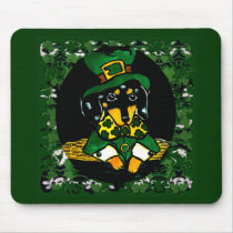 Saint Patty Dachshund mousepads by Dachshunds_by_Joanne Saint Patty Dachshund mousepads