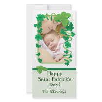 Saint Patty's Day Photo Card