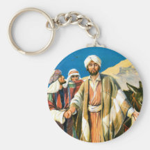 Saint Paul on the Road to Damascus Keychains