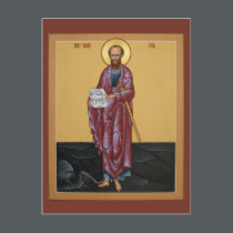 Saint Paul Prayer Card postcards