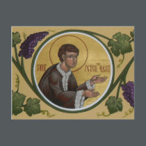 Saint Peter the Aleut Prayer Card postcards