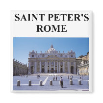 saint peter's basilica magnet