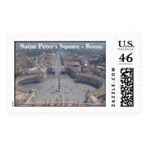 Saint Peter's Square - Rome postage