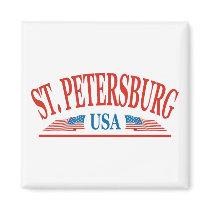 Saint Petersburg Fridge Magnets