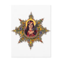 Saint Philomena, patron of babies & children Postcard