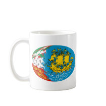 Saint Pierre and Miquelon Gnarly Flag Mug