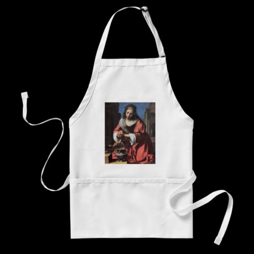 Saint Praxedis by Johannes Vermeer Aprons