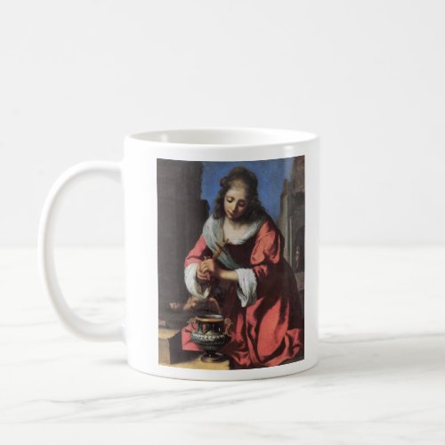 Saint Praxedis by Johannes Vermeer Coffee Mugs