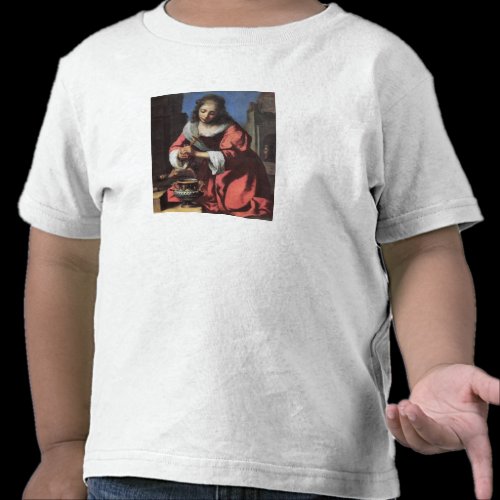 Saint Praxedis by Johannes Vermeer T Shirt