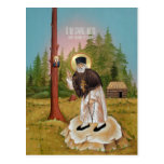 Saint Seraphim of Sarov Prayer Card Postcard