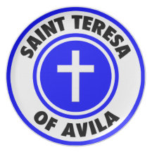 Saint Teresa of Avila Dinner Plates