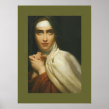SAINT TERESA OF AVILA PRINT
