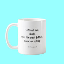 Saint Therese Quote mugs by Artists4God Saint Therese Quote mugs