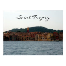 saint tropez waters postcard