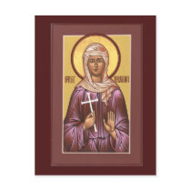 Saint Valentina Prayer Card postcards