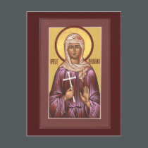 Saint Valentina Prayer Card postcards