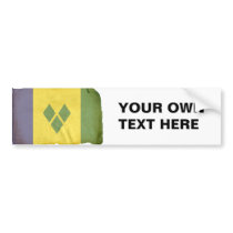 SAINT VINCENT AND THE GRENADINES BUMPER STICKERS