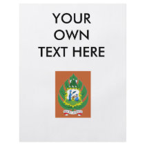 Saint Vincent and the Grenadines Coat of Arms Flyer Design