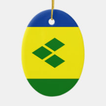 Saint Vincent Christmas Ornament