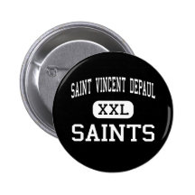 Saint Vincent Depaul - Saints - High - Petersburg Pinback Button