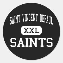 Saint Vincent Depaul - Saints - High - Petersburg Stickers