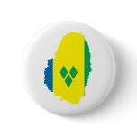Saint Vincent Flag Map full size Buttons