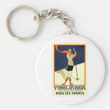 Sainte Croix Les Rasses Keychain