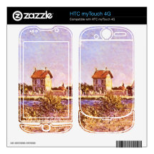 Sainte-Mammes by Alfred Sisley Decals For HTC myTouch 4G