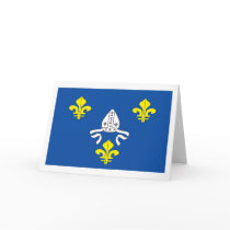 Saintonge Flag Greeting Card