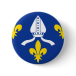 Saintonge, France flag Pinback Buttons