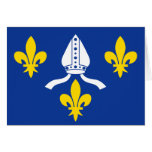 Saintonge, France flag Cards