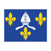 Saintonge, France flag Post Cards