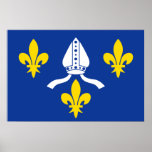 Saintonge, France flag Posters