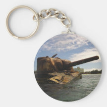 Saipan Past & Present Keychains