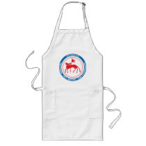 Sakha Coat of Arms Apron by FlagTshirts Sakha Coat of Arms Apron