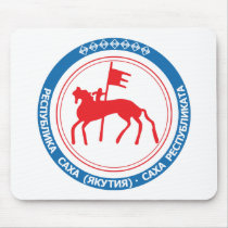 Sakha Coat of Arms Mousepad
