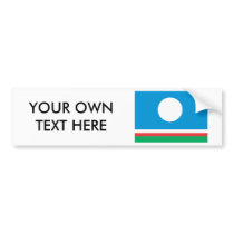 Sakha Flag bumper stickers