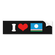 Sakha Flag bumper stickers