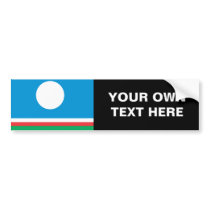 Sakha Flag bumper stickers