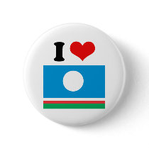 Sakha Flag buttons by flagshirts Sakha Flag buttons