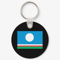 Sakha Flag keychains by flagshirts Sakha Flag keychains
