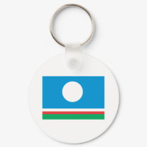 Sakha Flag keychains by flagshirts Sakha Flag keychains