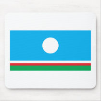 Sakha Flag Mousepad by FlagTshirts Sakha Flag Mousepad