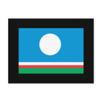 Sakha Flag postcards by flagshirts Sakha Flag postcards
