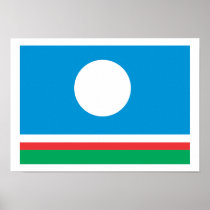 Sakha Flag Print