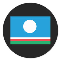 Sakha Flag stickers by flagshirts Sakha Flag stickers