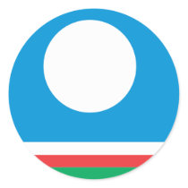 Sakha Flag stickers by flagshirts Sakha Flag stickers
