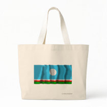 Sakha Republic Flag Tote Bag