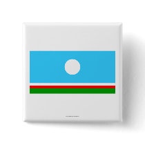 Sakha Republic Flag buttons by Vexillophile Sakha Republic Flag buttons